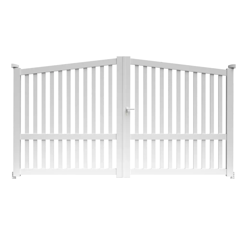 Portail 2 vantaux aluminium MADRID