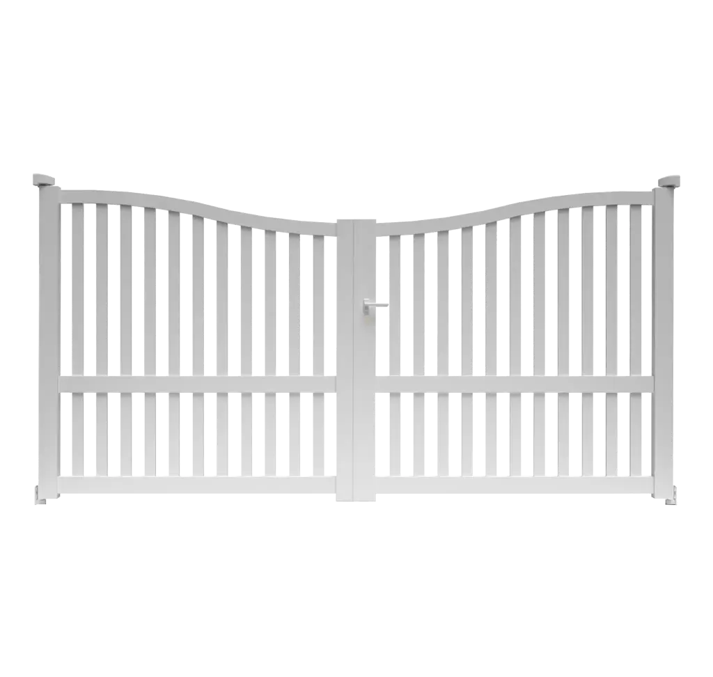 Portail 2 vantaux aluminium BERLIN
