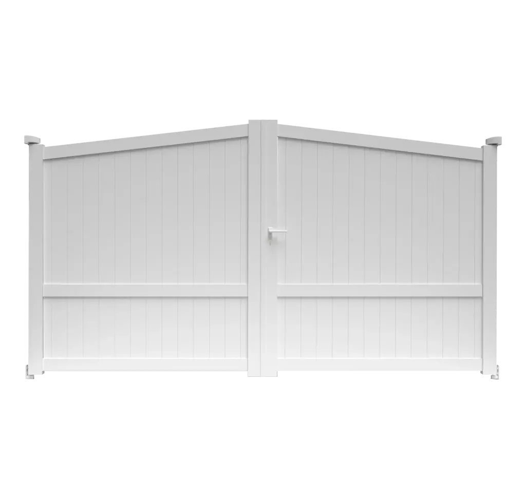 Portail 2 vantaux aluminium TUNIS