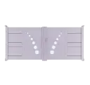 Portail 2 vantaux aluminium COLORADO