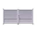 Portail 2 vantaux aluminium NICOSIE