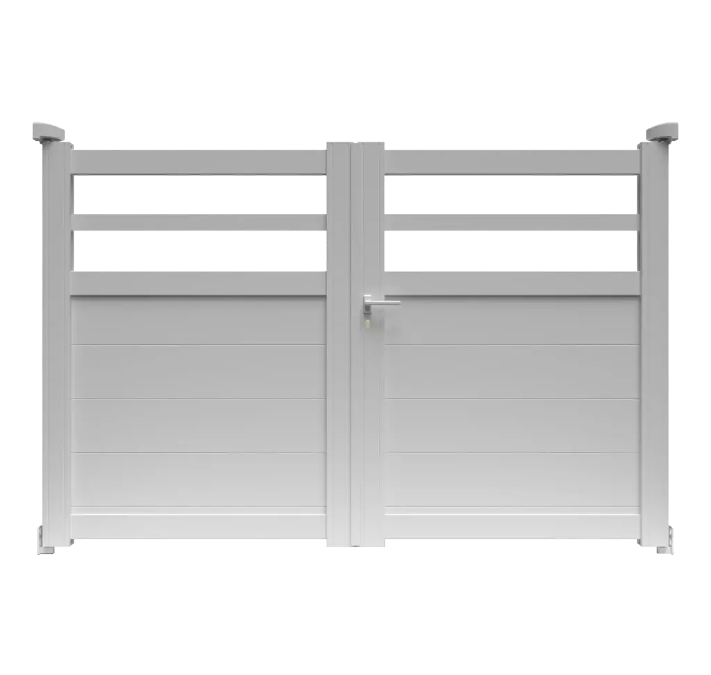 Portail 2 vantaux aluminium KIEV