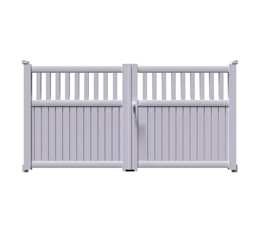 Portail 2 vantaux aluminium BRUXELLES