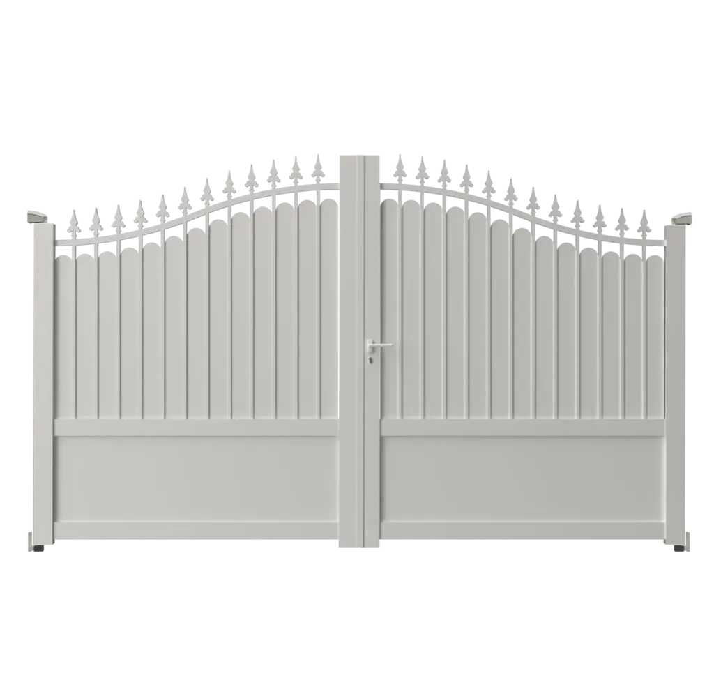 Portail 2 vantaux aluminium LYON