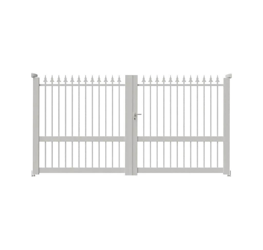 Portail 2 vantaux aluminium FRANCFORT