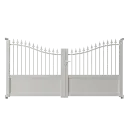 Portail 2 vantaux aluminium GENEVE