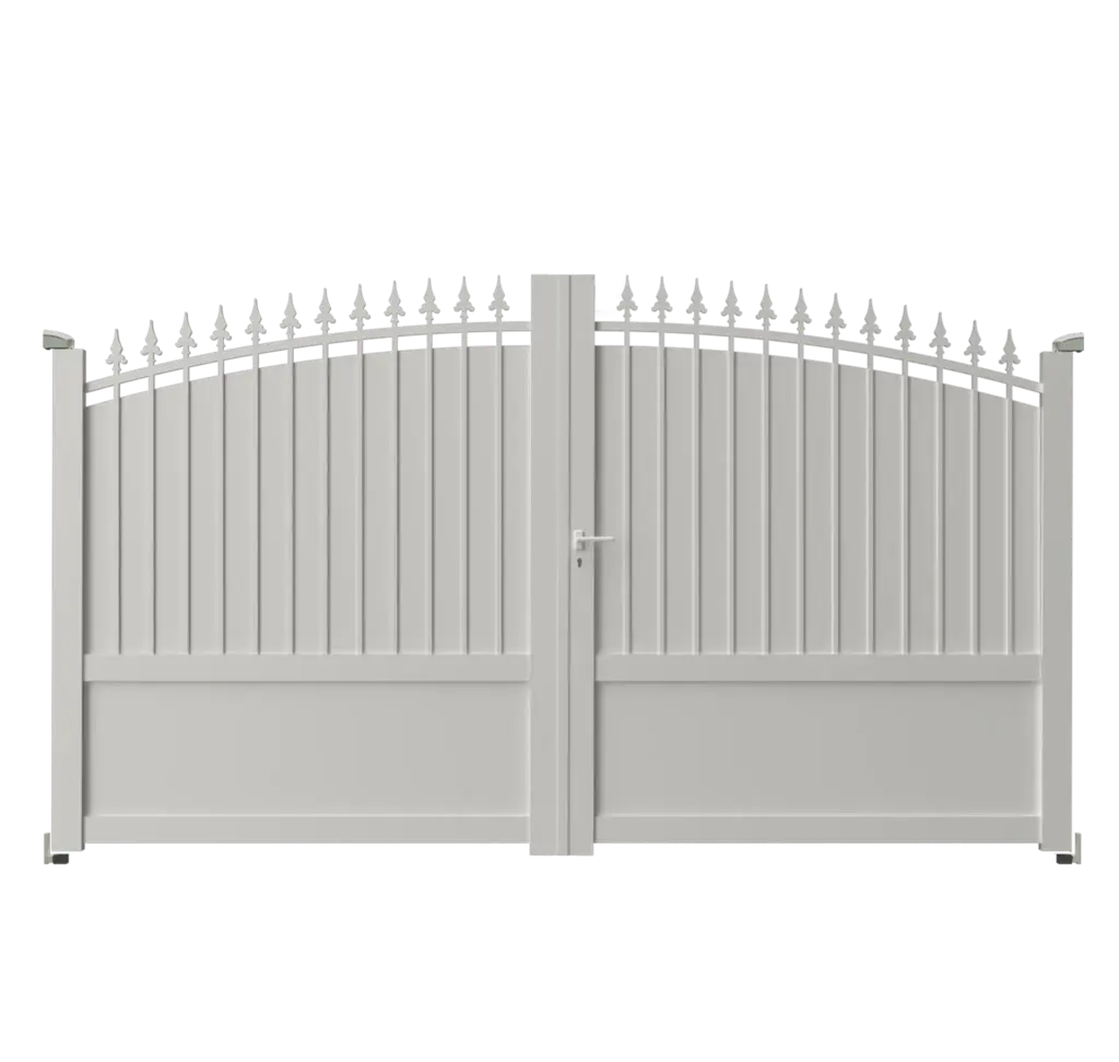 Portail 2 vantaux aluminium STRASBOURG