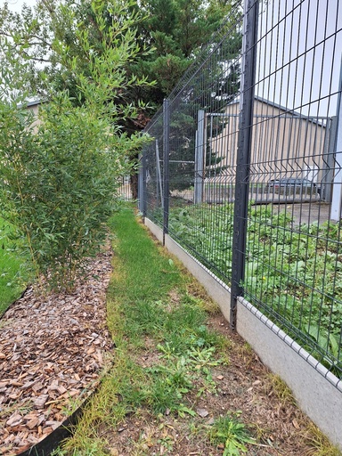 [VCLIP25BETON] Plaque de soubassement béton 2510x250x35 - 1/2 chaperon VCLIP
