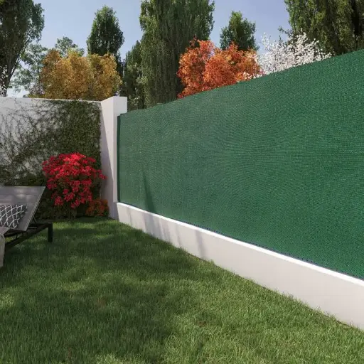 [BVV181800] Brise-vue BLACKOUT 220gr/m² - vert foncé - 1800mm - L=50m
