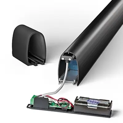 [CS/STD/RSTX/2000] Bordure de sécurité résistive 8k2 l.2000 avec émetteur radio - CS/STD/RSTX/2000