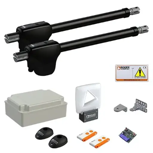 [KIT MONOS4] Kit moteur pour portails battants jusqu'à 4 mt brushless - KIT MONOS4