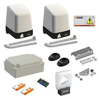 [SET H23/284] Kit moteur pour portails battants à bras courts - 230v - SET H23/284