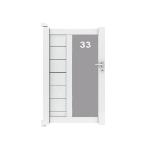 Portillon aluminium NEVADA