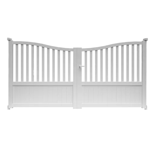 Portail 2 vantaux aluminium PRAGUE