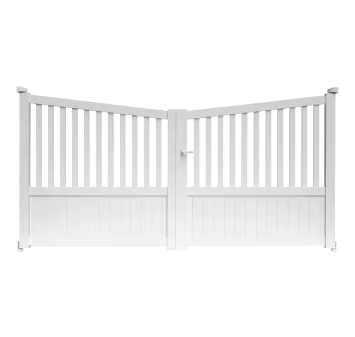 Portail 2 vantaux aluminium LISBONNE