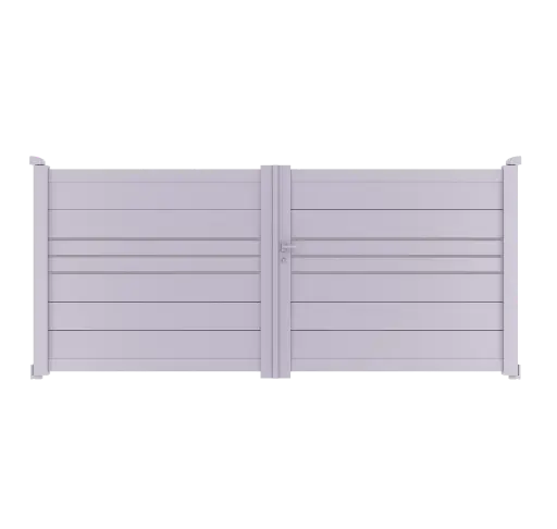 Portail 2 vantaux aluminium ANKARA