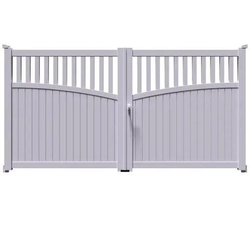 Portail 2 vantaux aluminium AMSTERDAM
