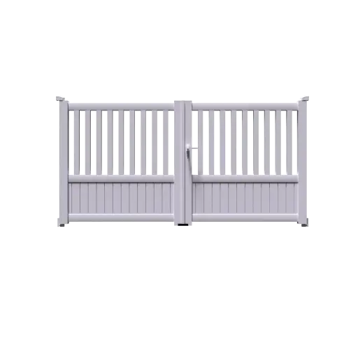 Portail 2 vantaux aluminium DUBLIN