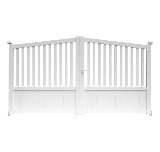 Portail 2 vantaux aluminium BUCAREST