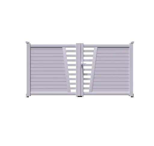 Portail 2 vantaux aluminium SAINT DENIS