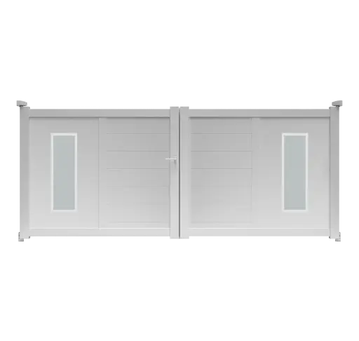 Portail 2 vantaux aluminium ARIZONA