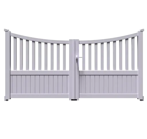 Portail 2 vantaux aluminium MONACO