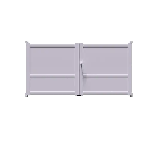 Portail 2 vantaux aluminium WELLINGTON