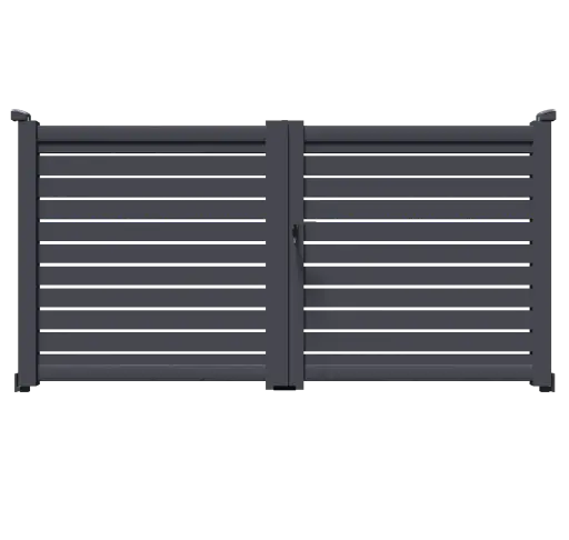 Portail 2 vantaux aluminium NEW DELHI
