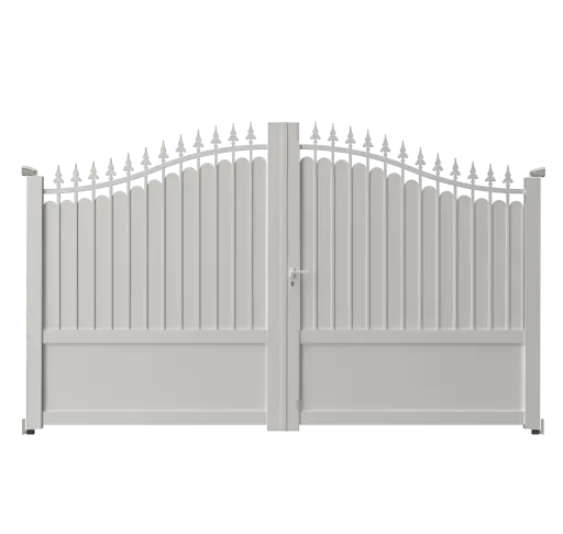 Portail 2 vantaux aluminium LYON