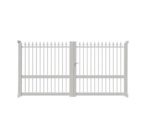 Portail 2 vantaux aluminium FRANCFORT