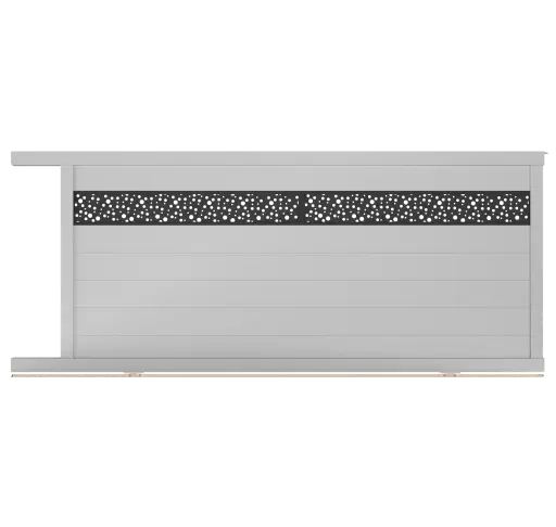 Portail coulissant aluminium TEXAS