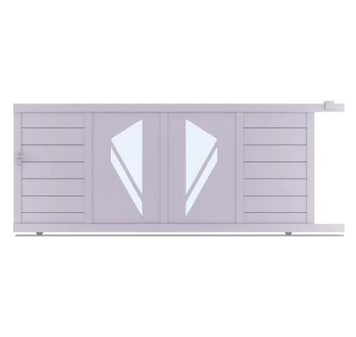 Portail coulissant aluminium HOBART