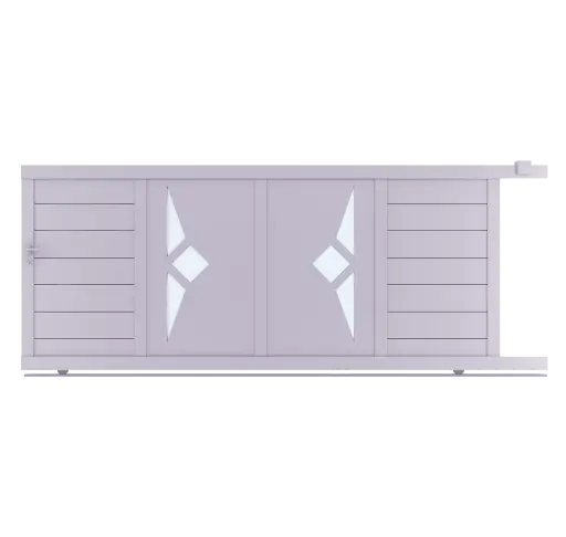 Portail coulissant aluminium CALIFORNIE