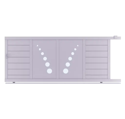 Portail coulissant aluminium COLORADO
