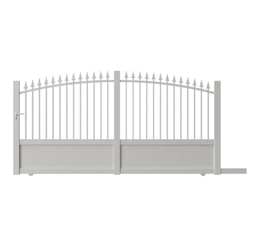 Portail coulissant aluminium MILAN