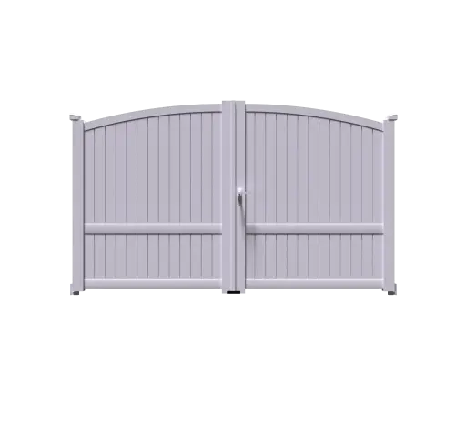 Portail 2 vantaux aluminium SAINT PIERRE