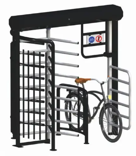 [RGS2003] Tourniquet automatique COBRA accès cycle RAL6005